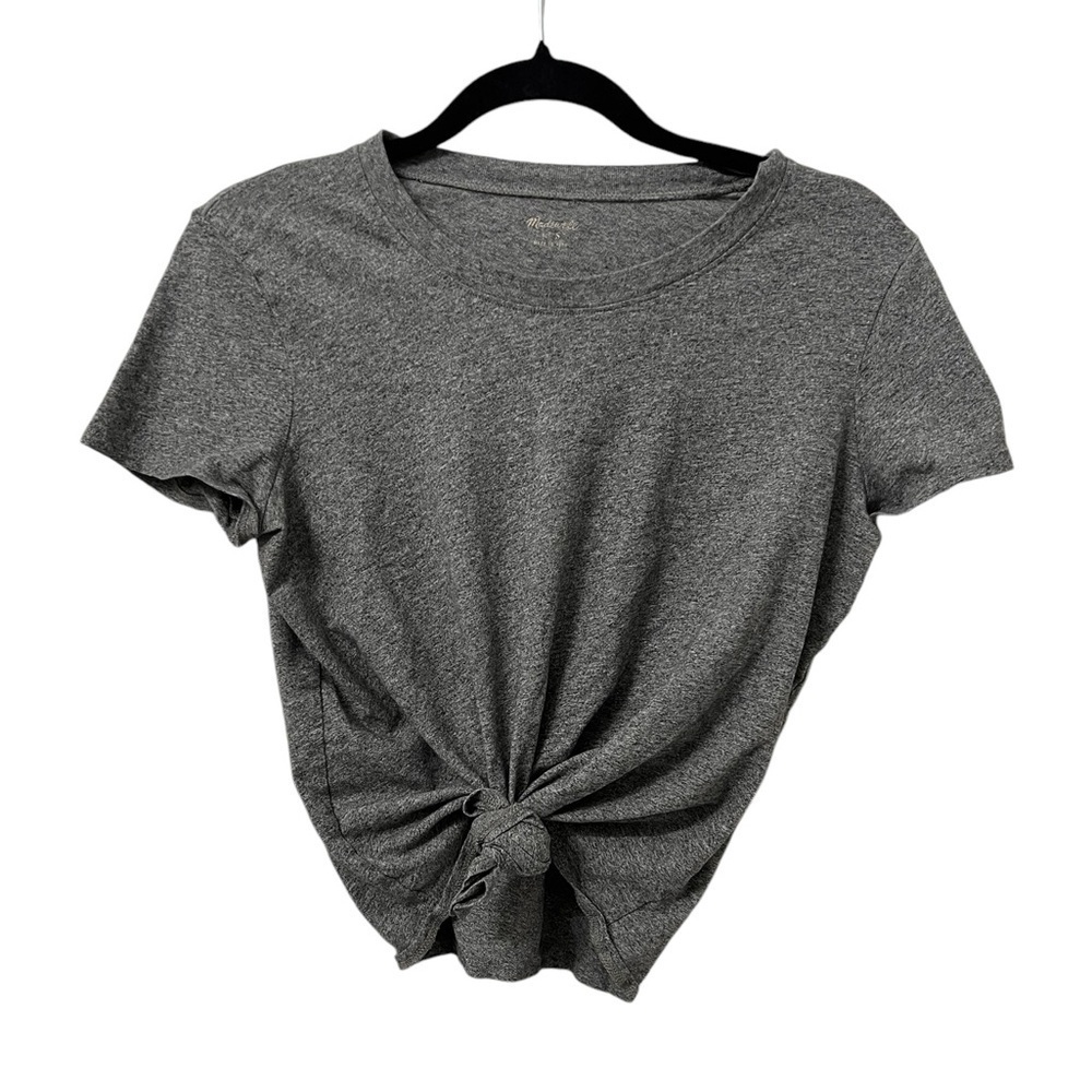 Madewell Knot Front Tee